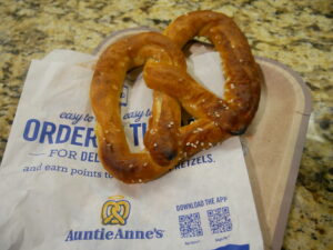Auntie Anne'sのプレッツェル
