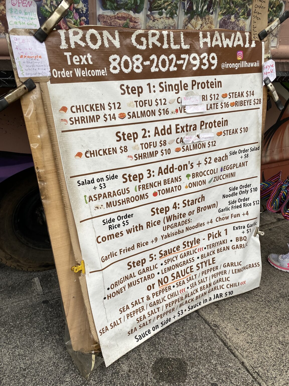 IRON GRILL HAWAIIの絶品鉄板焼きステーキ‼︎