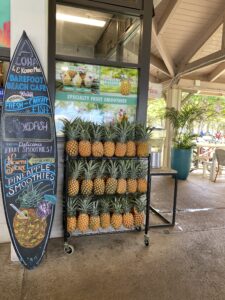 Barefoot Beach Cafeのパイナップル